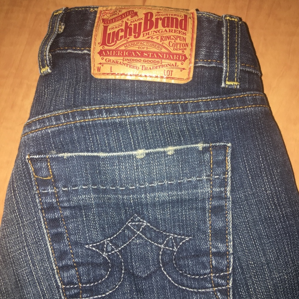 4/$25 Lucky brand sweet Apache jeans bootcut 0/25 - Picture 3 of 6